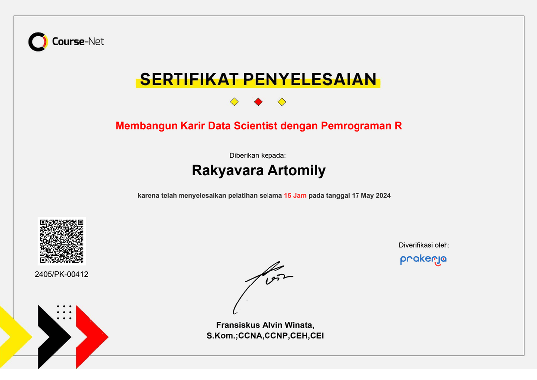 Membangun Karir Data Scientist dengan Pemrograman R